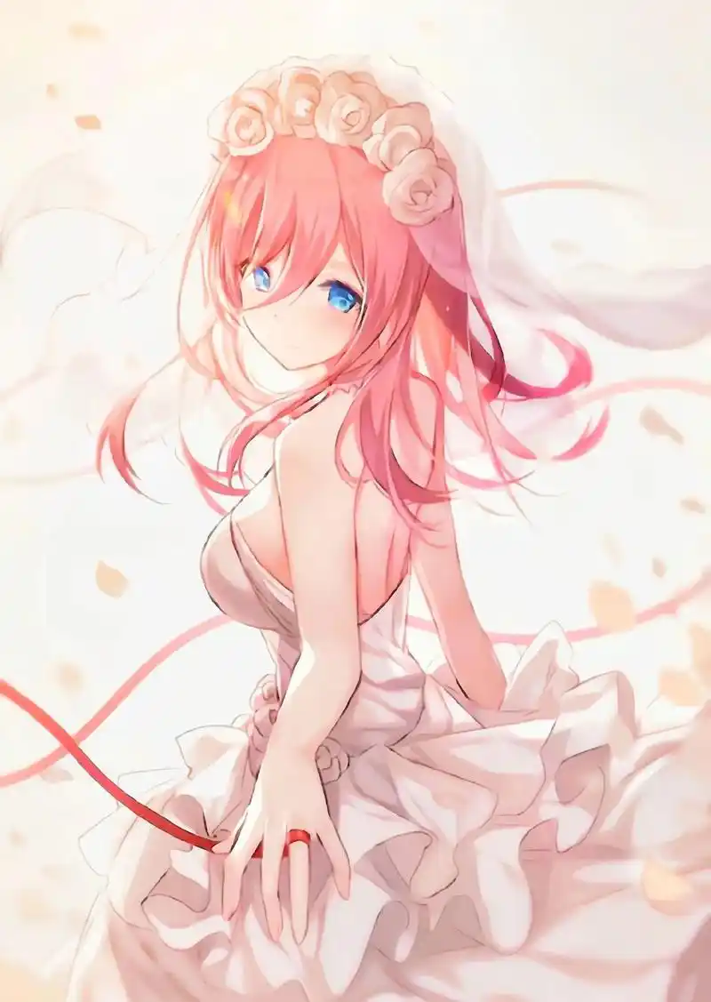 三玖婚纱纯享版.#中野三玖 #三玖天下第一 - 抖音