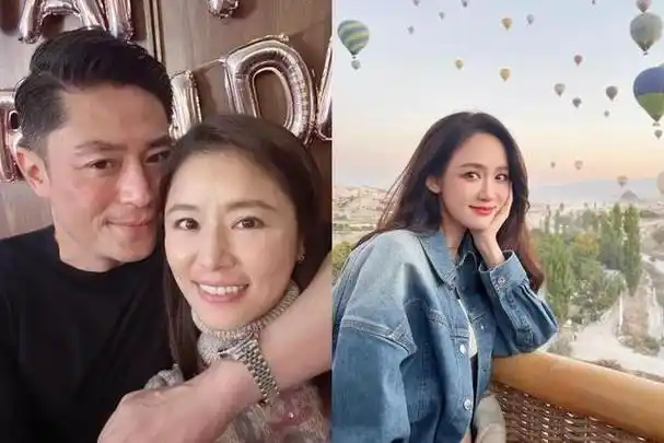 林心如罕见同框老公霍建华的前任陈乔恩!节目组太会请人了