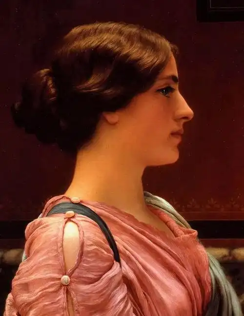 英国画家约翰·威廉·格维得人物肖像油画欣赏