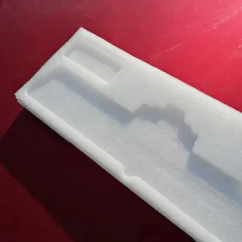 杭州厂epe珍珠棉五金机械支架包装高密度防震珍珠棉内衬防护包装