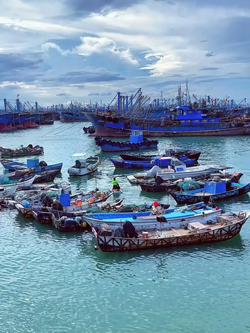 休渔期的石狮祥芝渔港码头.每年的5月1日至8月16日为休渔期 - 抖音