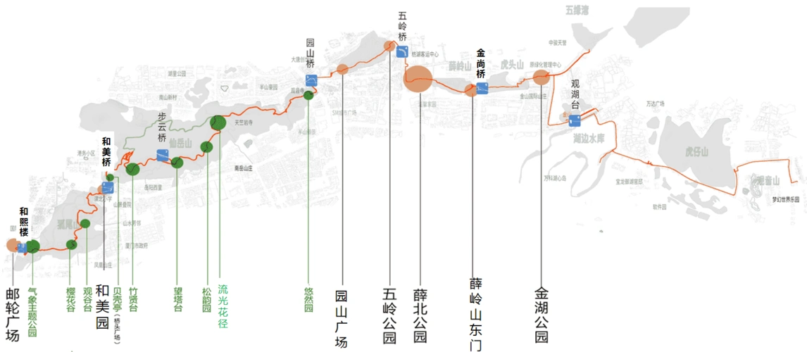 厦门山海健康步道今天正式开放 解锁最in玩法