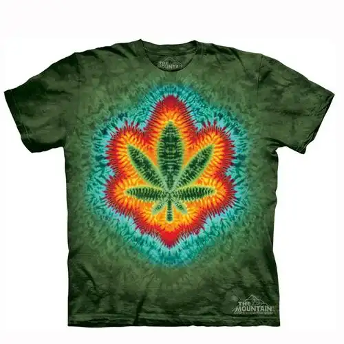 【tm】正品 tm the sweetleaf 叶子 3d立体 扎染tee 环保染料 美产