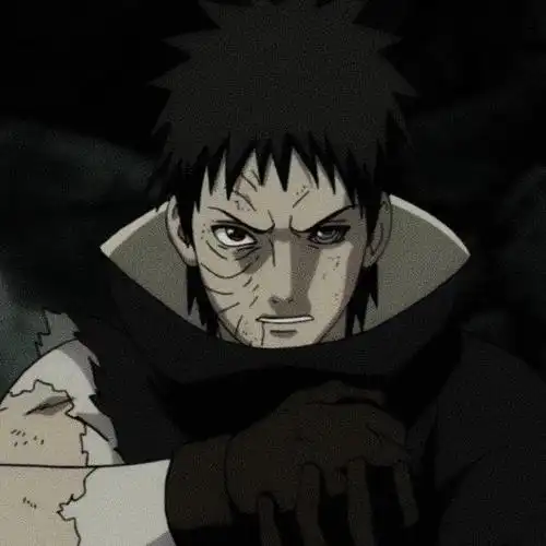 火影忍者带土帅气头像,从小帅到大的土哥拿走不谢