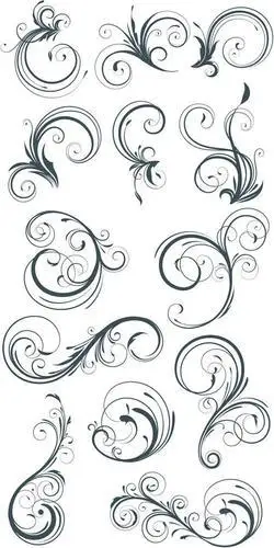 花纹线条设计简笔画