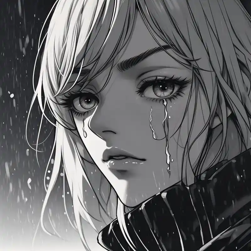 情感头像💔 伤感女生侧脸