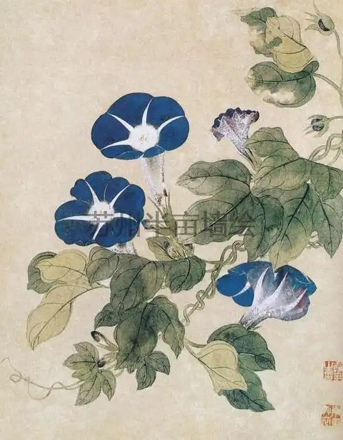 恽寿平作品欣赏