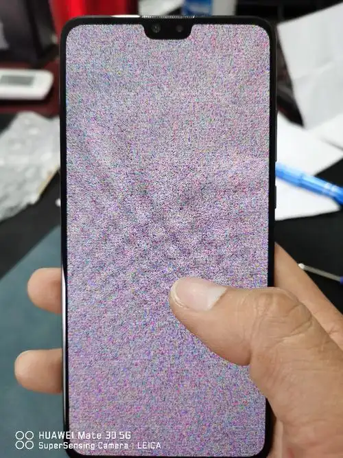 雪花屏有哪些故障造成的 - 华为mate30系列分享交流 花粉俱乐部