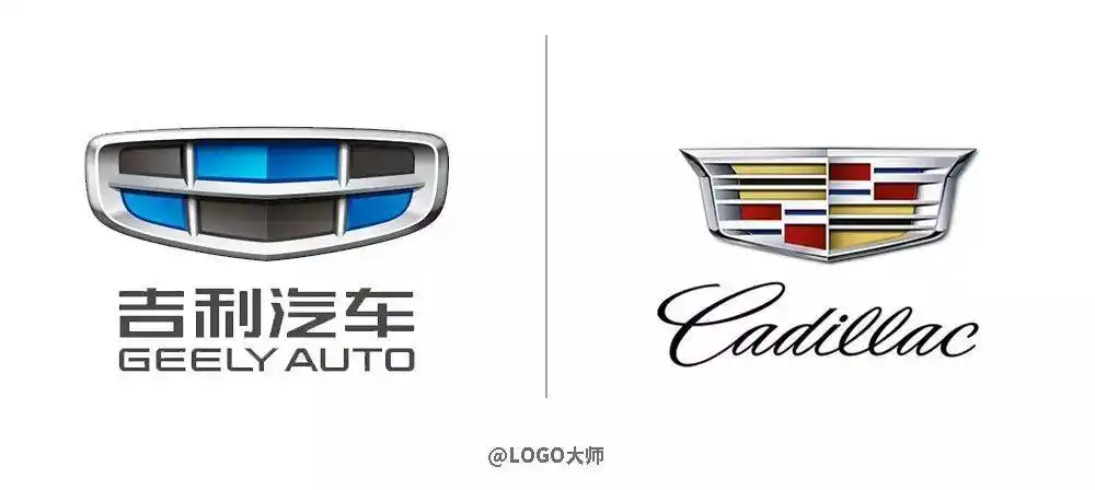 吉利汽车的新logo是一块钢铁腹肌