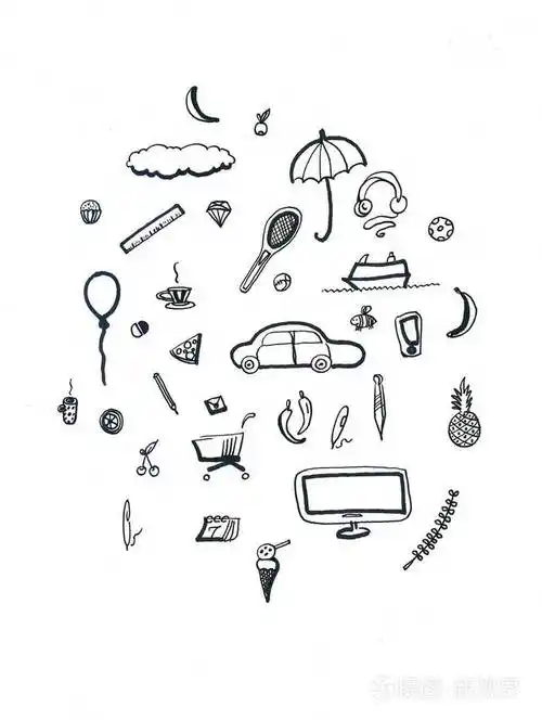 抽象绘图图案设计