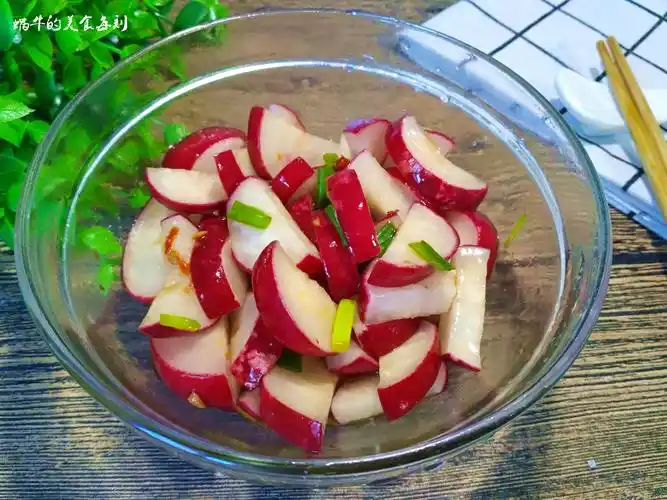 【凉拌水果萝卜】