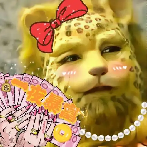 金钱豹头像一夜暴富金钱豹头像表情包金钱豹表情