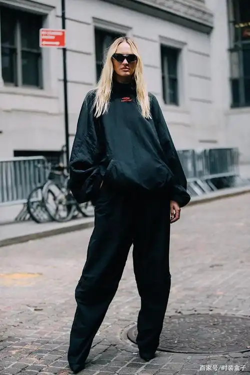 巴黎世家纽约街头潮人街拍