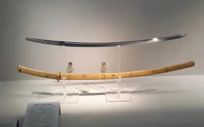 名刀展 足利义满宝剣 日本刀 国宝 金装花押散兵库锁太刀-笙宸awa-qwq