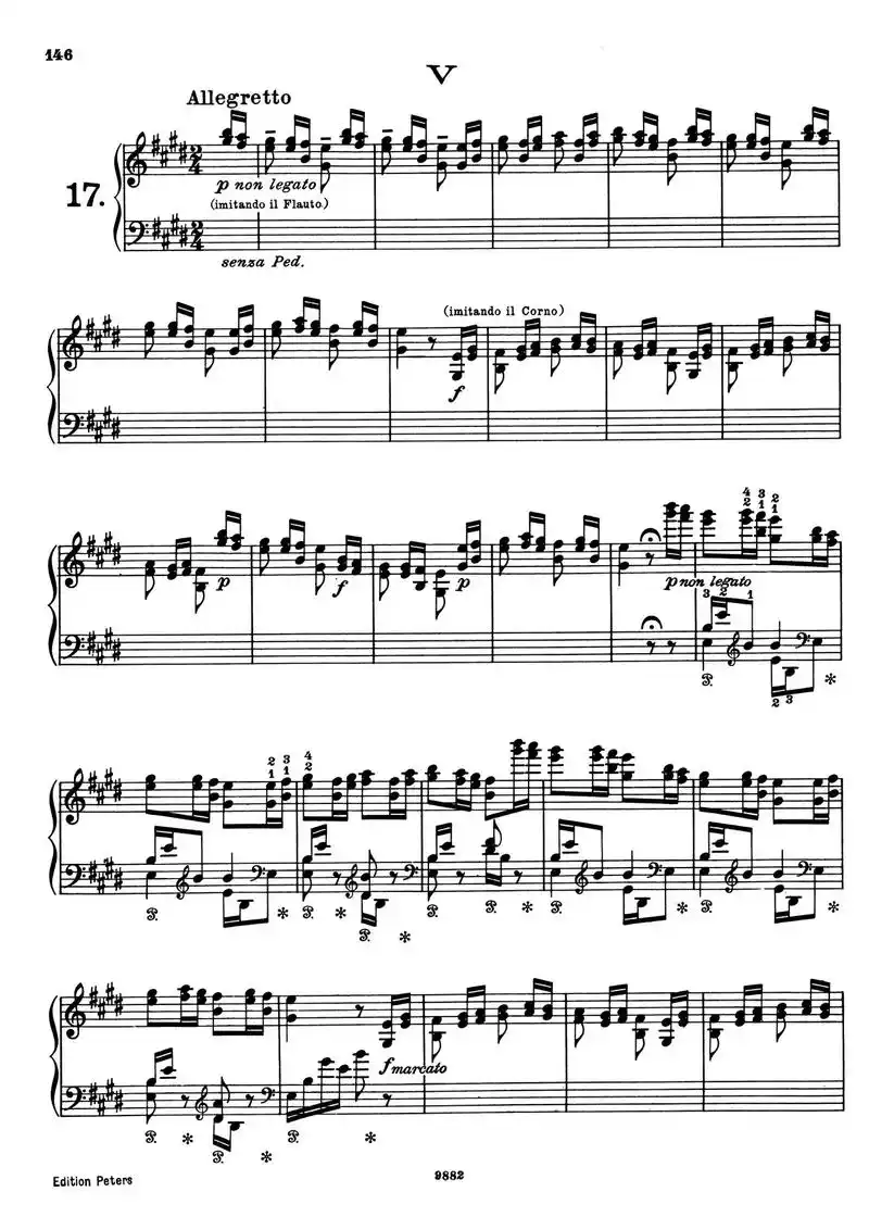 141 no.5》李斯特.小狩猎;私我拿谱哦# - 抖音