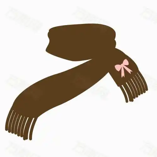 围巾简笔画 围巾简笔画冬天