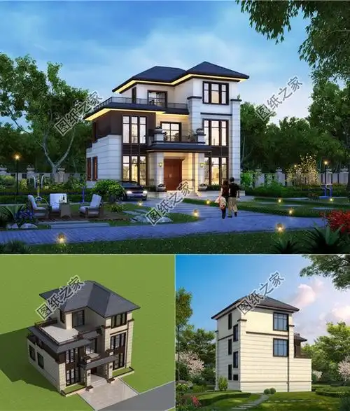 12x9米农村房屋设计图越看越耐看布局巧妙全家人住非常舒适