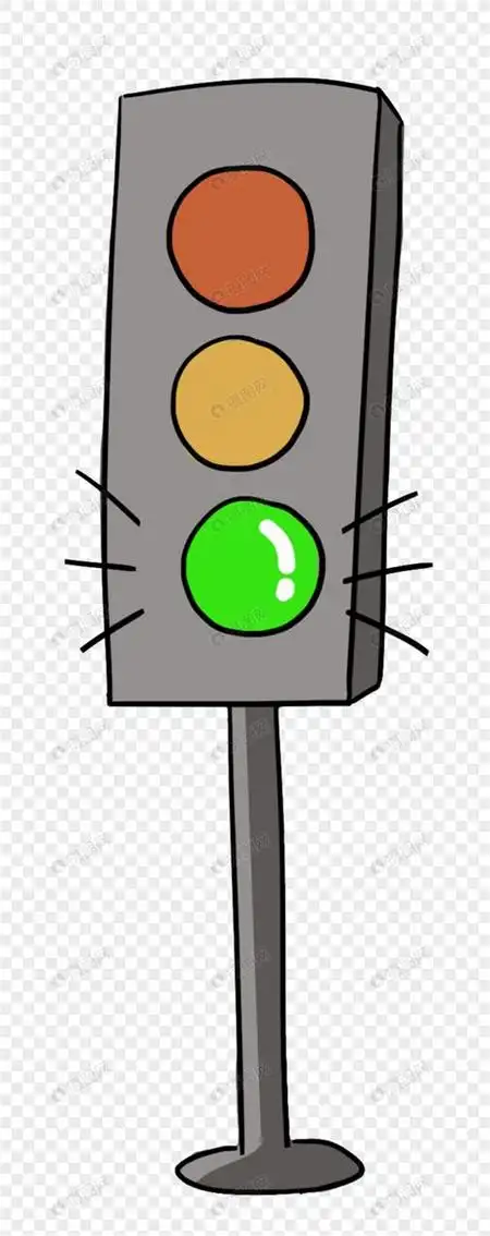 怎么画红绿灯的简笔画