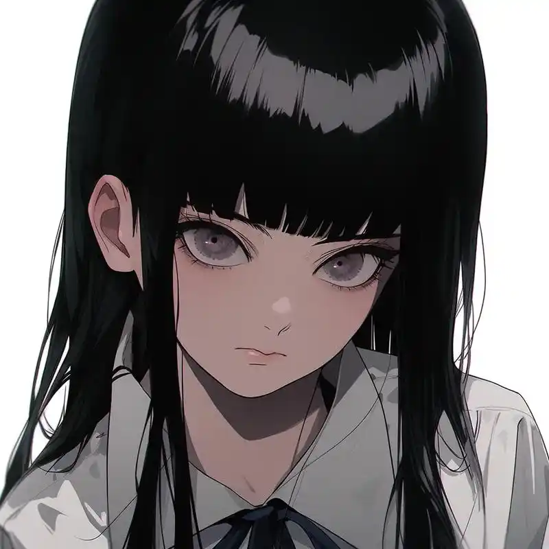 校花系列|校花学妹.#二次元 #原创 #优质头像 #漫画 # - 抖音