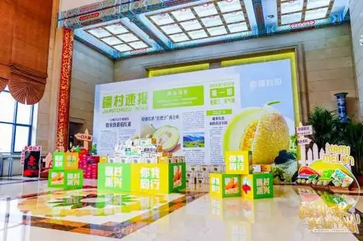 「疆甜万里 鲜漾神州」疆村购2024新疆哈密瓜上市暨