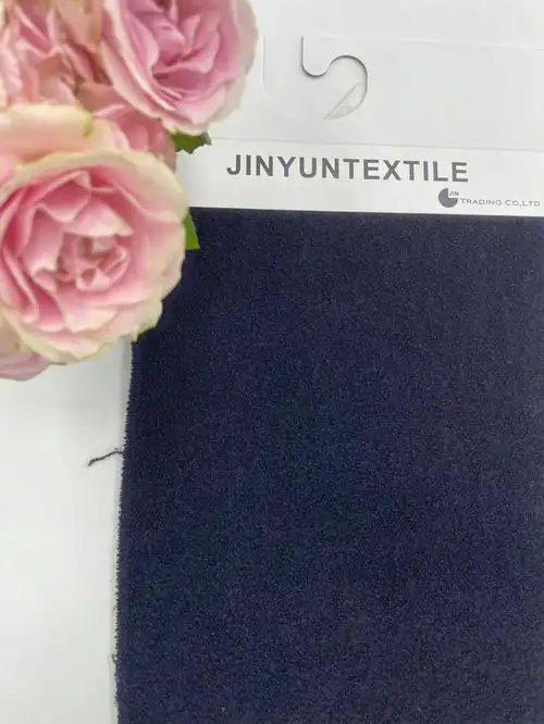 针织马海毛圈圈呢面料