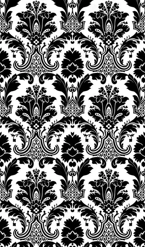 图品汇 设计元素 边框花纹 黑白欧式复古纹路边框底纹 上图作品的源