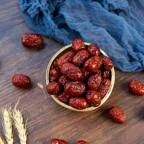 干果红枣食材高清摄影图片