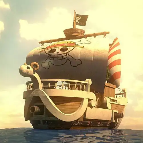 建模练习 海贼王.梅利号