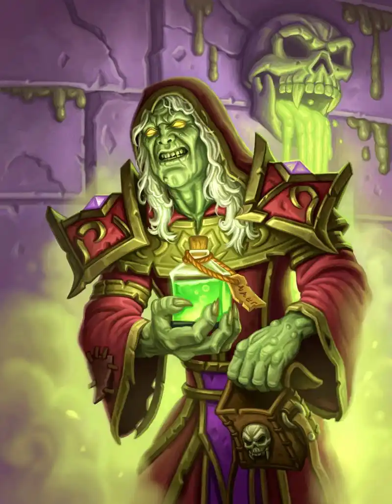 炉石传说:最新迷你包重返纳克萨玛斯原画与卡牌趣闻