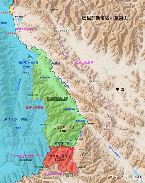 中印实控线巴里加斯段