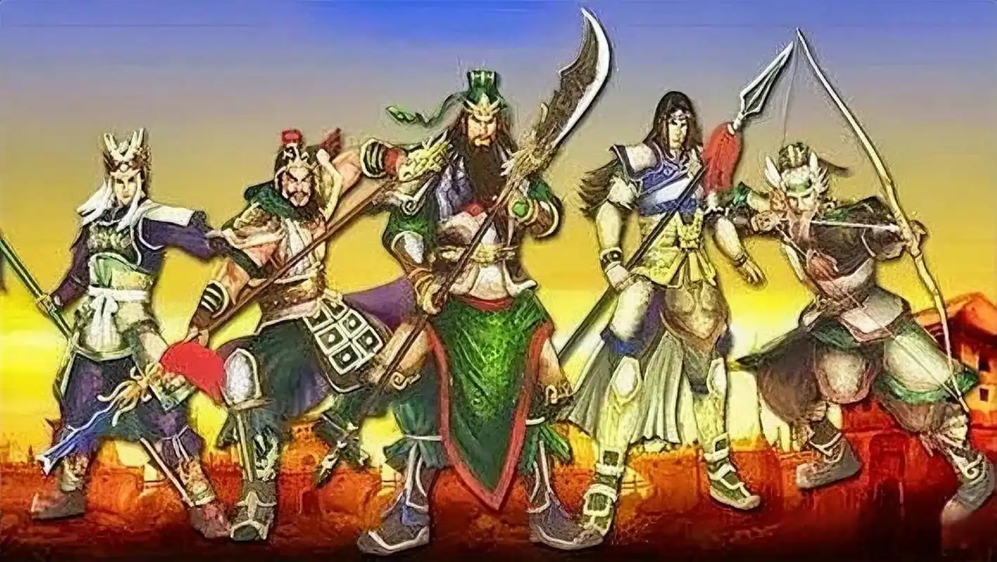 五虎上将前世是谁?(下)  继续前面的.