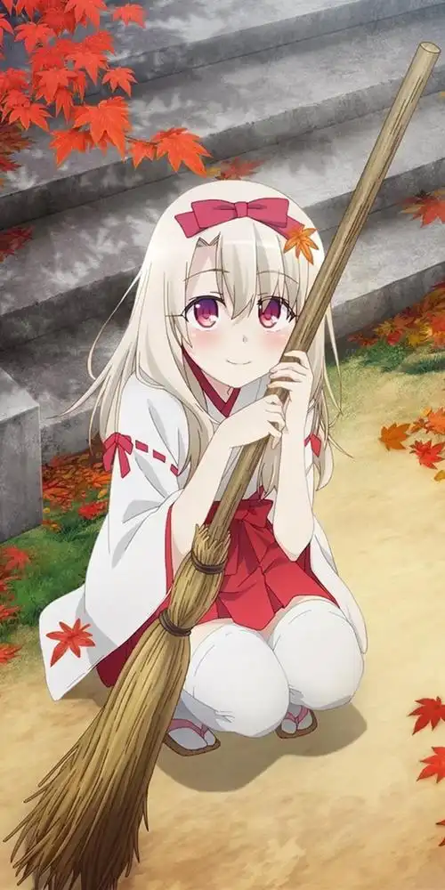 动漫魔法少女伊莉雅卡通手机壁纸