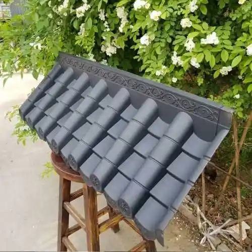 门头瓦仿古瓦围墙古建瓦青瓦彩钢屋檐雨棚中式塑料屋顶别墅古风瓦门头