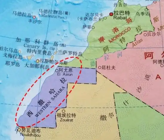 撒哈拉沙漠地图撒哈拉沙漠地图撒哈拉沙漠地图