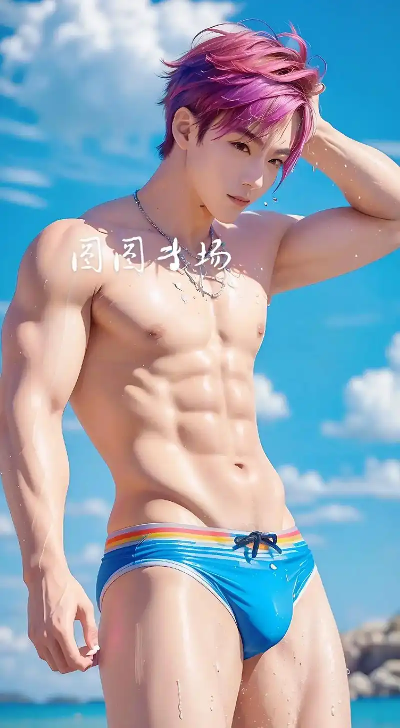 爱运动健身的腹肌帅哥#腹肌 #帅哥 #禁欲系 #ai绘画 # - 抖音