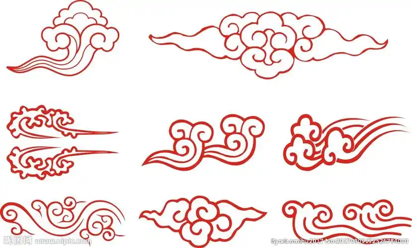 祥云设计图__广告设计_广告设计_设计图库_昵图网nipic.com