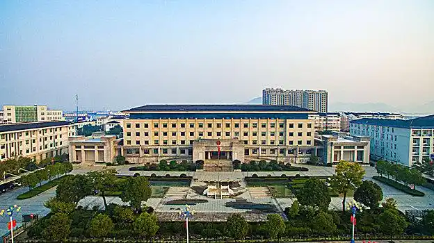 鄞州,横溪镇,乡镇,全景,航拍,山,房子