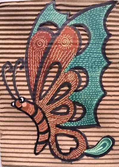 收集   点赞  评论  瓦楞纸板画 0 20 东东宝1  发布到  纸版画 推