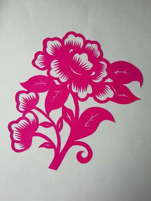 蔬果剪纸作品图片