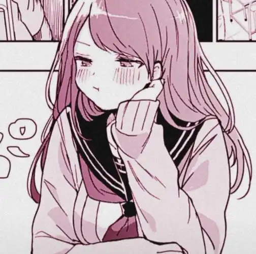 日漫头像日系风粉色系头像