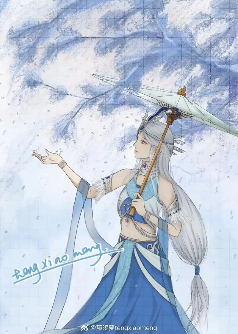 阿雪真的太美啦!#秦时明月雪女 #飞雪玉花 - 抖音