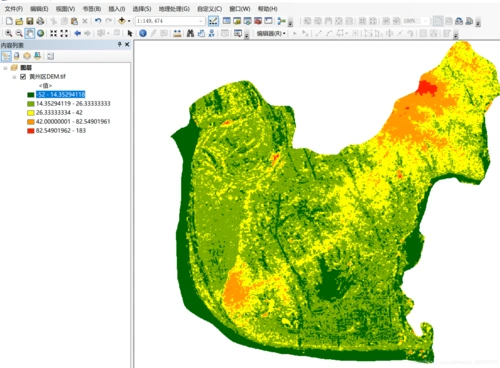 gis与地质灾害评价高程分析
