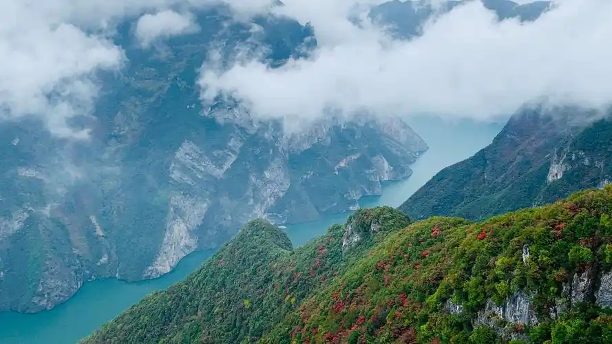 徒步长江三峡之二(巫峡)