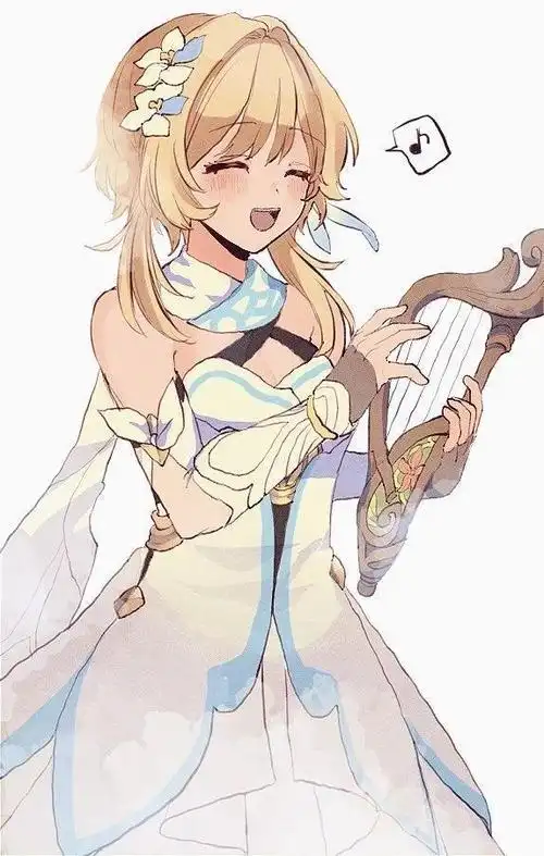 画师推荐:ひなぼた,专注荧和魈cp的原神画师,超有爱的画面