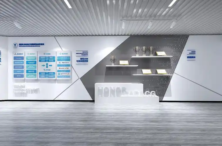 展示设计 - 浙江大学cad&cg国家重点实验室展厅|空间|展陈设计|伯樽创