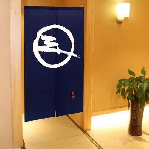 日式布艺门帘 禅一休 日式传统花型颜色仙动花样繁多