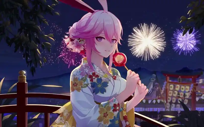 【崩坏3】八重樱生日绝美动态壁纸!错过就没有了!