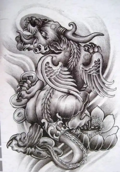 历史记载传说貔貅中国古代神兽之一 单角为天禄 双角为辟邪 南方一般