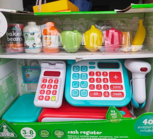 lc玩具收银机过家家 外包装纸盒会有压损