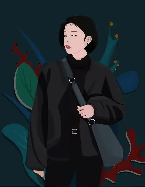 ai人物插画|插画|绘本|酱子君 - 原创作品 - 站酷 (zcool)